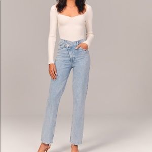 NWOT 90s Straight Ultra High Rise Jeans